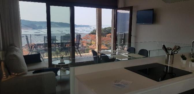 Mirador Ria De Aldan Apartamentos ภายนอก รูปภาพ